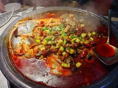 -探鱼·鲜青椒爽麻烤鱼(天一广场店)