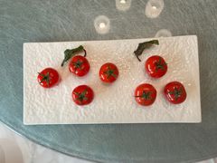 鲜虾脆果酿珍珠茄-博多新记·粤菜(复兴店)