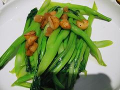 生炒广东菜心-白沙码头海鲜广场