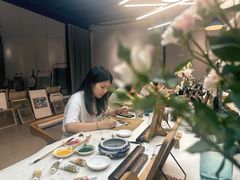 -六出私塾LiuChu•成人美术书法系统课程专业画室(熊婆婆的花园店)