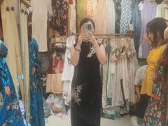 -暮晚尘香汉服旗袍