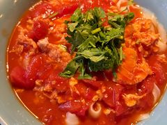 西红柿鸡蛋刀削面-喜晋道面馆(华严寺广场店)