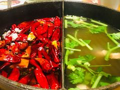 草本鸳鸯锅-盡膳口福跷脚牛肉火锅(晶耀前滩店)