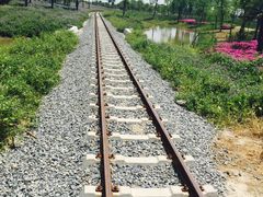 小火车轨道-歌斐颂巧克力小镇