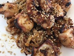 铁板章鱼足-港畔赶海蒸汽海鲜烧烤自助(仙螺岛店)