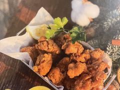 好好吃的炸鸡块-邊渡咖啡