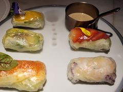 漫步花开彩虹卷-蜜桃花开·中西融合菜E&W(南长街店)