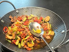 小炒鲜牛肉-开海·红岛海鲜虾水饺(石老人店)