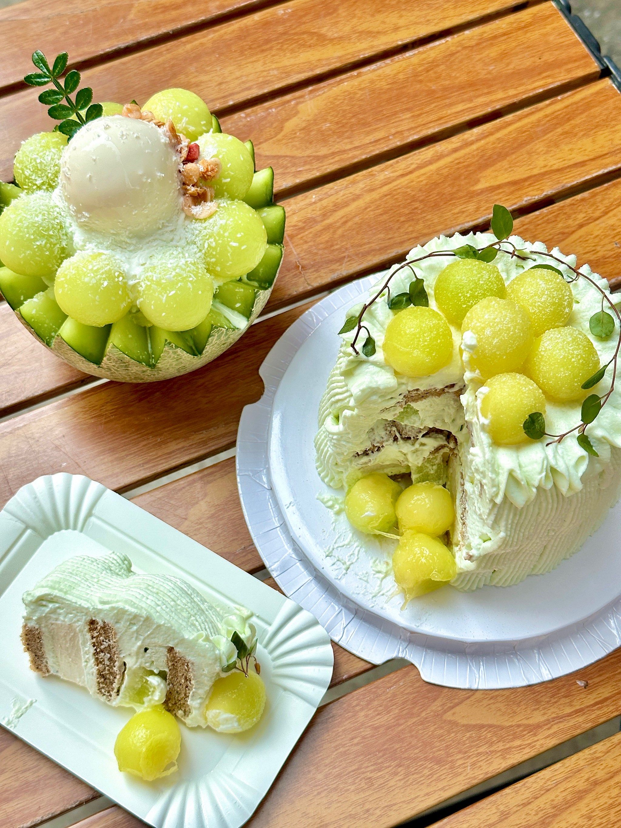 《关于我在珠海吃到巨好吃的茉莉蜜瓜蛋糕》