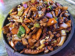 鱿鱼爆腰花铁板-卢庄(江汉路店)