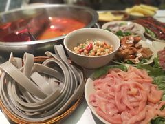 鲜鸭肠-朱氏胖子烂火锅(洪崖洞店)