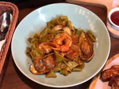 手工山人菠菜宽面-G+KITCHEN(龙湖狮山天街店)