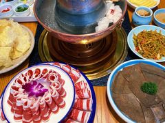 炸腐皮-额尔敦传统涮.冰煮羊火锅(乌兰察布体育场店)