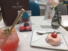 玫瑰草莓芝士蛋糕-PAUL LAFAYET 法式甜品(深圳湾万象城店)