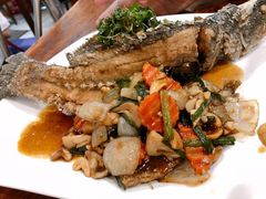 酸辣炸鱼-Dang restaurant (patong phuket)