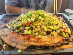 豆豉鱼-江边城外烤全鱼(方庄时代购物中心店)