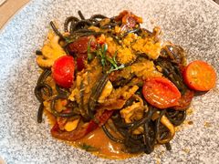 蟹膏海鲜墨鱼面-农畉LONFOOD(万象天地店)