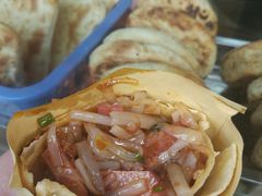 锅盔夹张飞牛肉凉粉-刘氏方酥锅盔(古城总店)