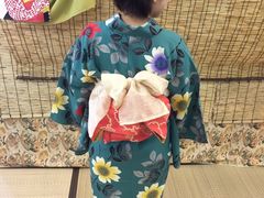 -东京都浅草樱花和服租赁店