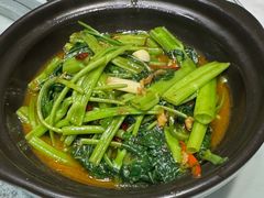 秘制空心菜煲-龙泉人椰子鸡.糟粕醋.海南菜(三亚旗舰店)