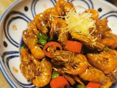 油爆虾-湖滨28中餐厅·西湖宴·杭州君悦酒店