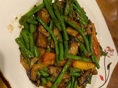 秋茄炒豆角-花溪雨·森林餐厅(石基店)