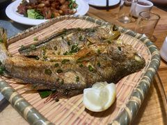 香煎黄花鱼-和记菜馆