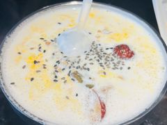 鸡蛋牛奶醪糟-清真盛志望麻酱酿皮铺