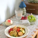 食谱｜孕妈早餐 之 泰式柠檬大虾🍤