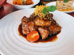 香炸镇江嫩仔排-镇江苏宁万豪酒店-苏筵中餐厅