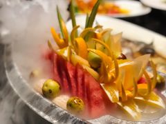 私藏特色水果玻璃船-上海1号私藏菜(静安店)
