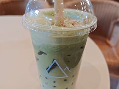 冰旋贵州铜仁抹茶小丸子冰浆配抹茶冻-去茶山(重庆万象城店)