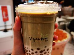 珍珠焙茶拿铁-KOI Thé(力宝广场店)