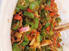 小炒黄牛肉-大鸭梨(天通西苑店)
