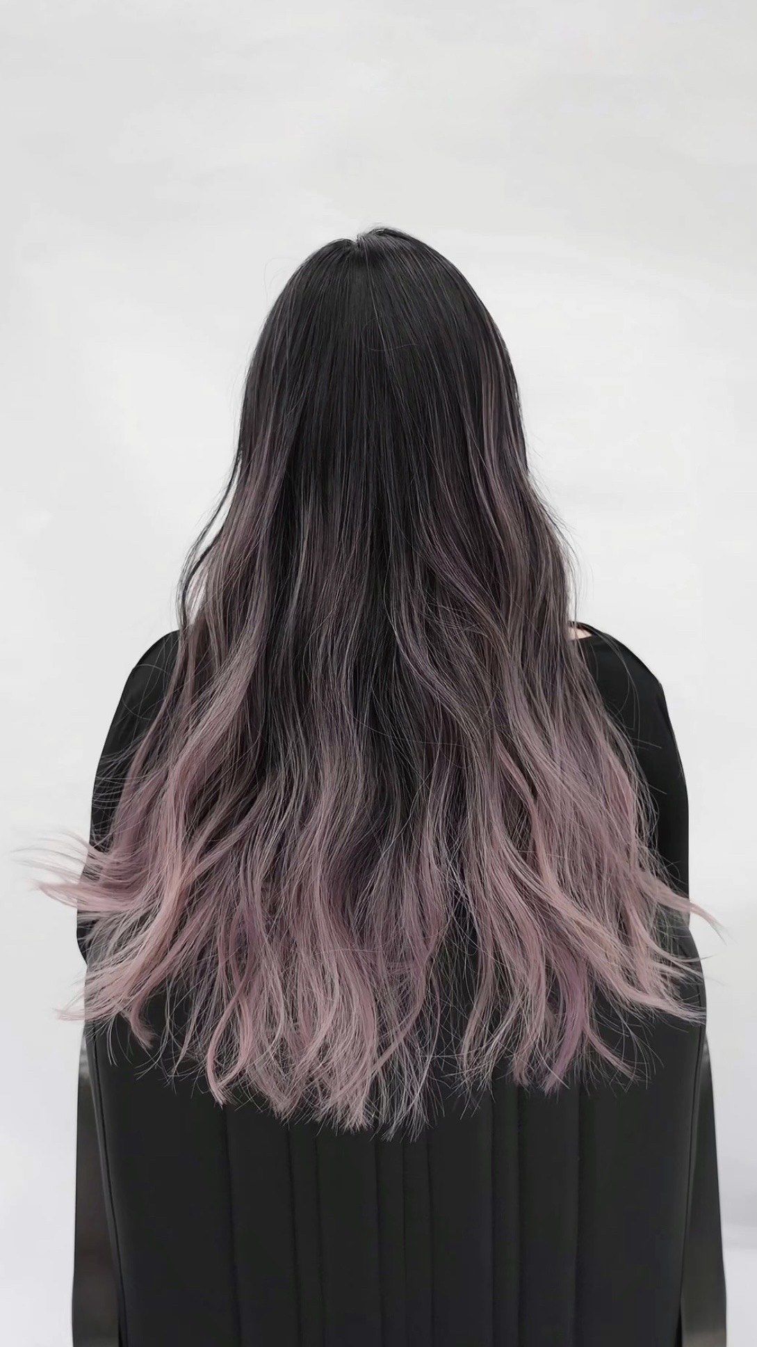 渐层烟熏紫灰色