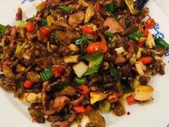 白辣椒炒鸡胗-新新湘菜馆(新中街二条店)