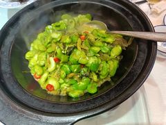雪菜炒蚕豆-三六三杭州菜(水上总店)