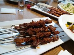 烤牛肉串-名羊天下陕北横山铁锅炖羊肉(博文路店)