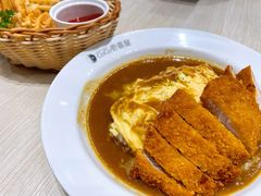 炸猪排咖喱蛋包饭-CoCo壱番屋