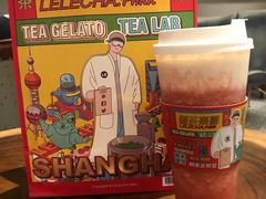 -LELECHA乐乐茶(上海五角场万达广场店)