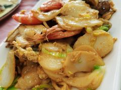 海鲜炒年糕-金海湾海鲜排档(朱家尖店)
