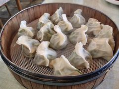韭菜鸡蛋蒸饺-老边饺子馆·东北菜(虎坊桥店)