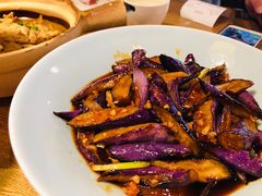 鱼香茄子煲-杭百味·大众精选杭帮菜(西湖音乐喷泉店)