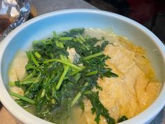 鸡汁腐皮香蒿-新白鹿餐厅(金鹰新街口店)