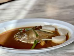 鲳鱼烧年糕-新荣记(新源南路店)