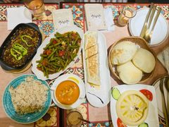 胡慕斯酱配饼-BRBR叙利亚餐厅(总店)
