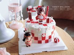 -卡比儿童蛋糕·心意定制·低脂零卡糖动物奶油FancyBALLOON(滨海店)