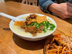 蛋冲牛肉豆腐脑-小豆海棠(人民南路店)