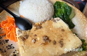 Children's Meal with Minced Meat, Vermicelli, and Steamed Egg