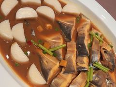 鲳鱼烧年糕-荣轩(新荣记环球金融中心店)